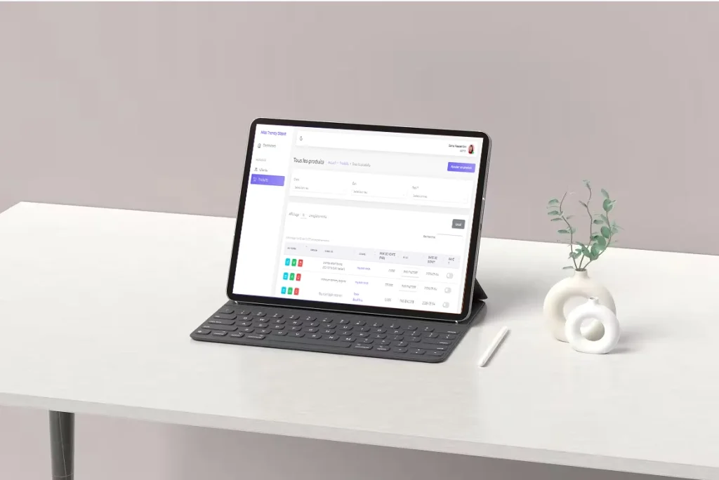 Développement d'une application de gestion de dépot vente
